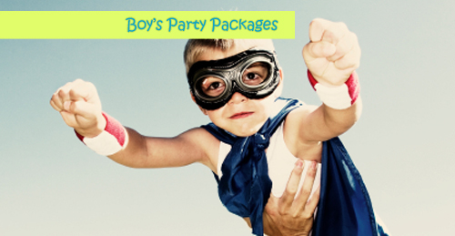 boys party packages