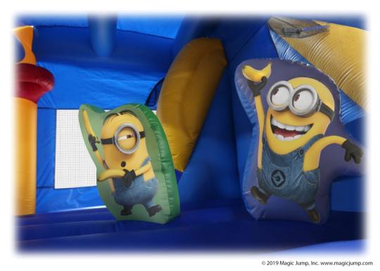 6in1 Despicable Me Combo Waterslide